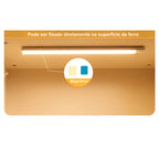 Luminária LED Fina – Sensor de Movimento e Recarregável e sem Fio