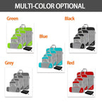 Kit 6 Bolsas Organizadoras De Compressão Para Malas De Viagem