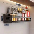 Prateleira Multifuncional para Cozinha em Aço Inox